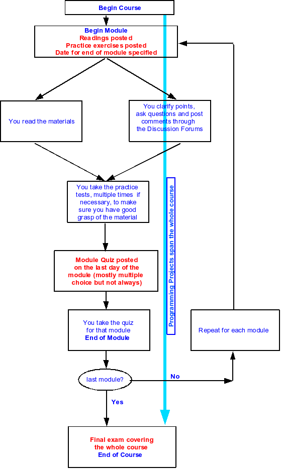 Course Processes How the course works